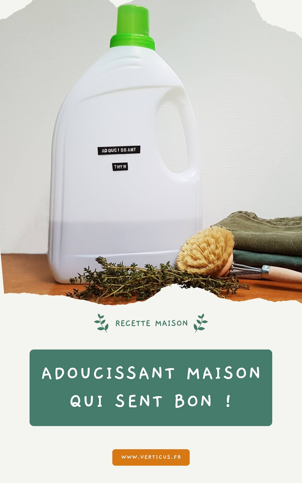 Recette d’adoucissant maison pour un linge qui sent bon